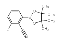 2-Cyano-3-fluorophenylboronic acid pinacol ester picture