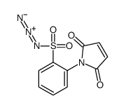 N-diazo-2-(2,5-dioxopyrrol-1-yl)benzenesulfonamide Structure