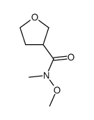 3-Furancarboxamide,tetrahydro-N-methoxy-N-methyl-(9CI)结构式