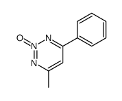 4-methyl-2-oxido-6-phenyltriazin-2-ium结构式