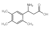 3-(2,4,5-TRIMETHYLPHENYL)-BETA-ALANINE structure