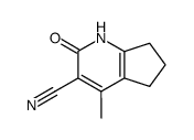 3-Cyano-4-methyl-2-oxo-2,5,6,7-tetrahydro-1H-1-pyrindine结构式