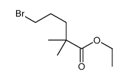 ethyl 5-bromo-2,2-dimethylpentanoate结构式