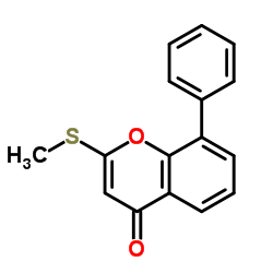 2-(Methylsulfanyl)-8-phenyl-4H-chromen-4-one结构式