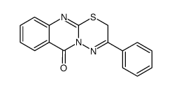 3-phenyl-2H,6H-[1,3,4]thiadiazino[2,3-b]quinazolin-6-one Structure