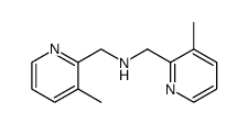 2-Pyridinemethanamine,3-methyl-N-[(3-methyl-2-pyridinyl)methyl]-(9CI) picture