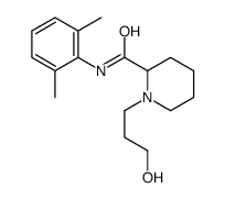 N-(2,6-dimethylphenyl)-1-(3-hydroxypropyl)piperidine-2-carboxamide Structure