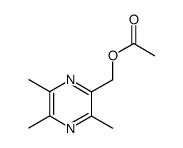(3,5,6-trimethylpyrazin-2-yl)methyl acetate Structure