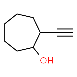 Cycloheptanol, 2-ethynyl- (9CI) structure