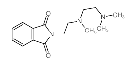 2-[2-(2-dimethylaminoethyl-methyl-amino)ethyl]isoindole-1,3-dione结构式