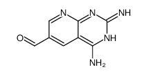 2,4-diaminopyrido[2,3-d]pyrimidine-6-carbaldehyde Structure