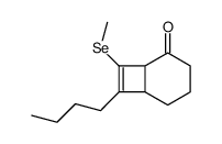 8-butyl-7-methylselanylbicyclo[4.2.0]oct-7-en-5-one结构式