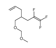 1,1,2-trifluoro-4-(methoxymethoxymethyl)hepta-1,6-diene Structure