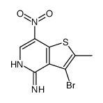 3-bromo-2-methyl-7-nitrothieno[3,2-c]pyridin-4-amine Structure