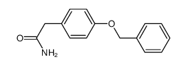 4-benzyloxybenzene-acetamide结构式