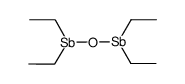 1,1,3,3-tetraethyldistiboxane Structure