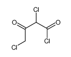 2,4-dichloro-3-oxobutanoyl chloride结构式