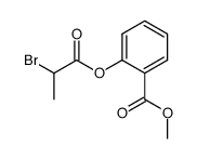 methyl 2-((2-bromopropanoyl)oxy)benzoate Structure