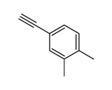 BENZENE, 4-ETHYNYL-1,2-DIMETHYL-结构式