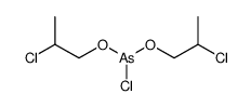 chloroarsenous acid bis-(2-chloro-propyl ester) Structure