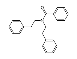 N,N-diphenethyl-benzamide Structure