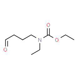 Carbamic acid,ethyl(4-oxobutyl)-,ethyl ester (9CI) Structure