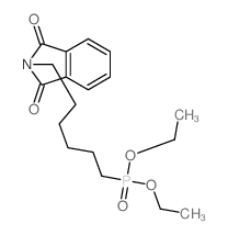 Phosphonic acid,[6-(1,3-dihydro-1,3-dioxo-2H-isoindol-2-yl)hexyl]-, diethyl ester (9CI) structure