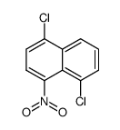 1,5-dichloro-4-nitro-naphthalene结构式