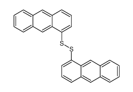 di-[1]anthryl disulfide结构式