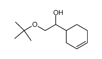 2-tert-Butoxy-1-cyclohex-3-enyl-ethanol结构式