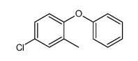 4-chloro-2-methyl-1-phenoxybenzene结构式