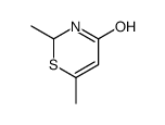 2,6-dimethyl-2,3-dihydro-1,3-thiazin-4-one结构式