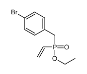 1-bromo-4-[[ethenyl(ethoxy)phosphoryl]methyl]benzene Structure