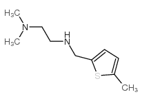 N',N'-dimethyl-N-[(5-methylthiophen-2-yl)methyl]ethane-1,2-diamine结构式