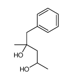 2-methyl-1-phenylpentane-2,4-diol结构式