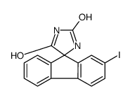 2-iodospiro[fluorene-9,5'-imidazolidine]-2',4'-dione Structure