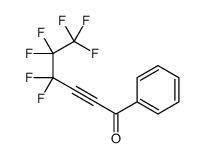 4,4,5,5,6,6,6-heptafluoro-1-phenylhex-2-yn-1-one Structure