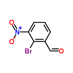 2-Bromo-3-nitrobenzaldehyde structure