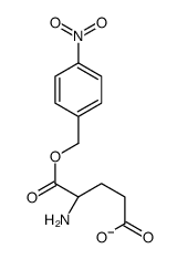 (4R)-4-amino-5-[(4-nitrophenyl)methoxy]-5-oxopentanoate Structure