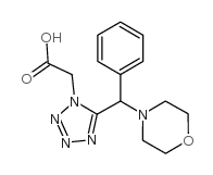 2-[5-[morpholin-4-yl(phenyl)methyl]tetrazol-1-yl]acetic acid picture