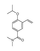 3-ethenyl-N,N-dimethyl-4-propan-2-yloxybenzamide结构式