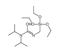 1,1-di(propan-2-yl)-3-(triethoxysilylmethyl)urea结构式