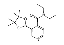 N,N-diethyl-3-(4,4,5,5-tetramethyl-[1,3,2]dioxaborolan-2-yl)isonicotinamide图片