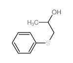 2-Propanol, 1-phenylthio-结构式