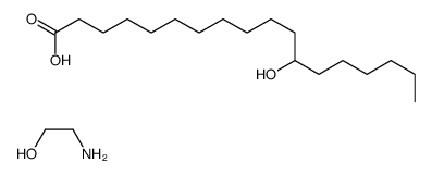 12-hydroxyoctadecanoic acid, compound with 2-aminoethanol (1:1) picture