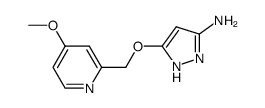 5-((4-methoxypyridin-2-yl)methoxy)-1H-pyrazol-3-amine Structure