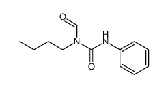 N-butyl-N-formyl-N'-phenyl-urea结构式