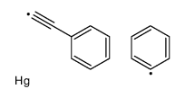 phenyl(2-phenylethynyl)mercury结构式