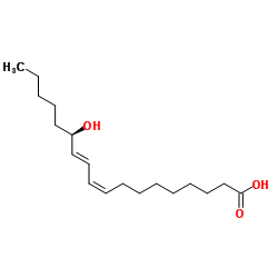 13S-hydroxyoctadecadienoic acid结构式