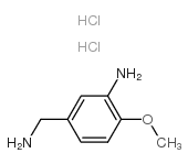 5-(AMINOMETHYL)-2-METHOXYANILINE DIHYDROCHLORIDE Structure